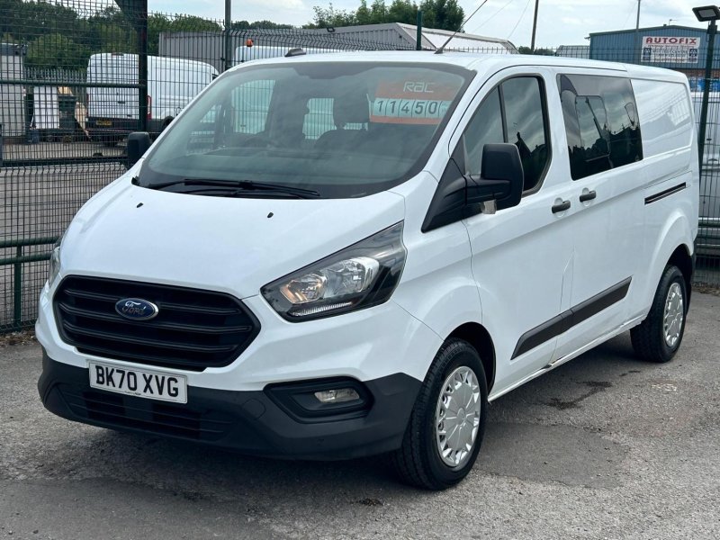 FORD TRANSIT CUSTOM 2.0 320 EcoBlue Leader Crew Van L2 H1 Euro 6 (s/s) 5dr